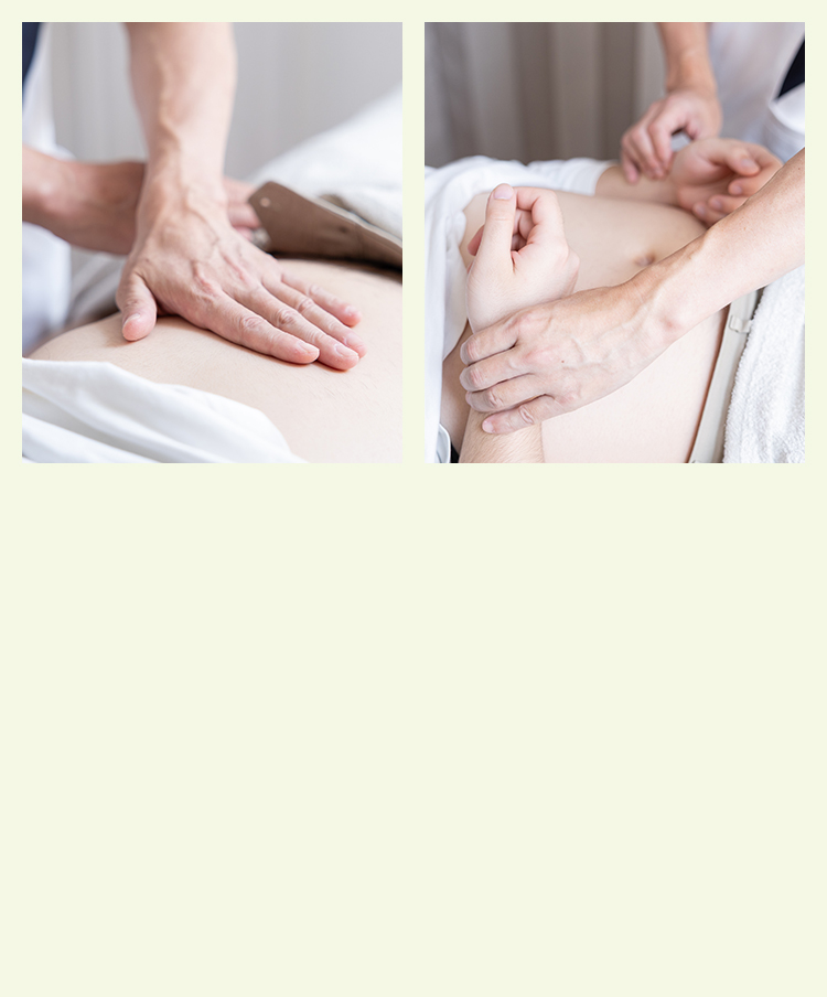 鍼・灸を用いた施術